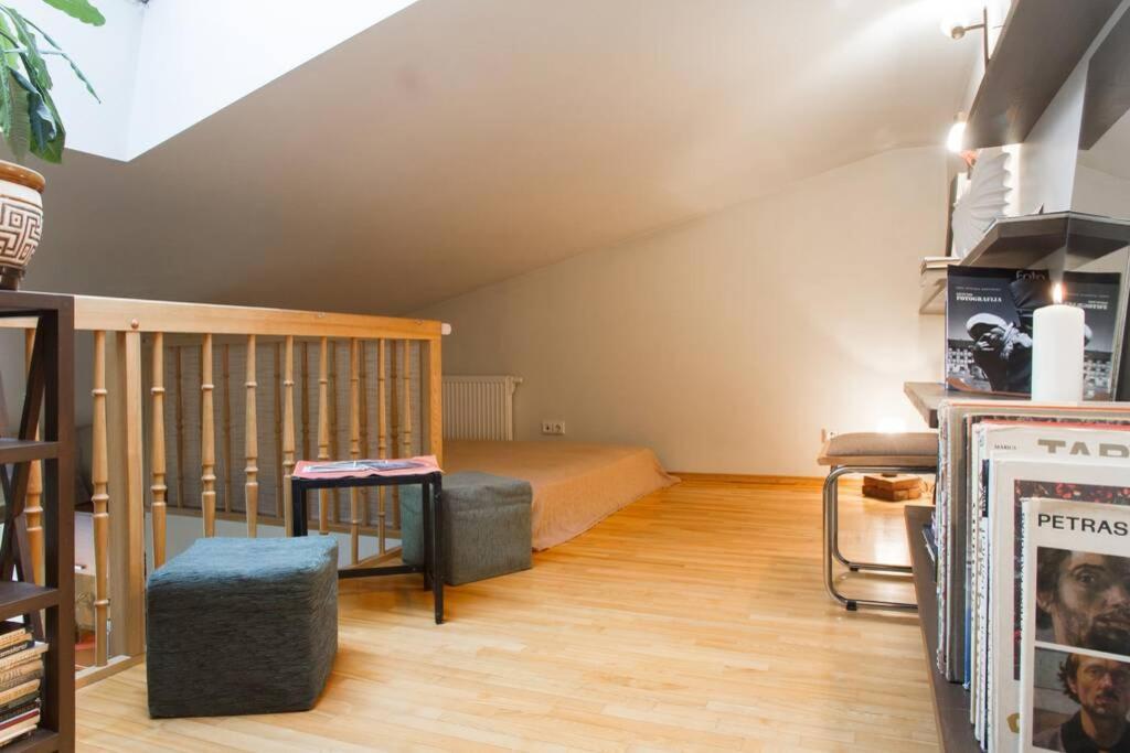 Penthouse Apartment With Great Panoramic City View Wilna Exterior foto